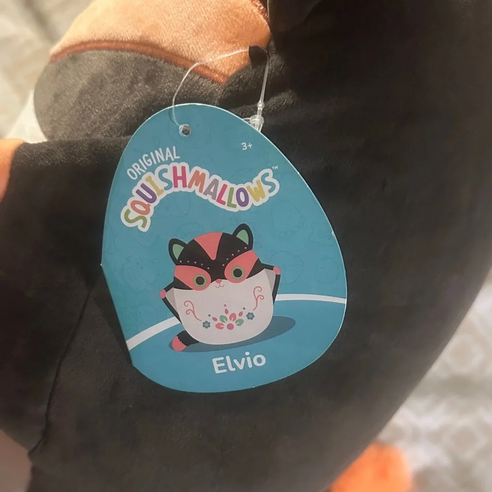 Squishmallows Elvio Day of the Dead Sugar Glider